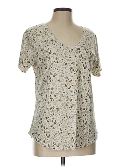 Pre-owned Z Supply Short Sleeve T-shirt In White