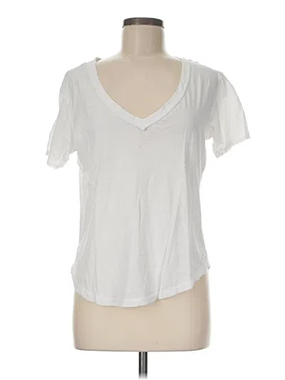 Pre-owned Z Supply Short Sleeve T-shirt In White