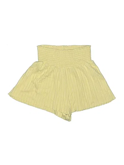 Pre-owned Z Supply Shorts In Yellow