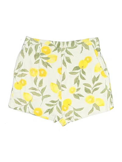 Pre-owned Z Supply Shorts In Yellow