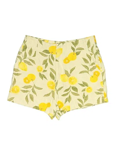 Pre-owned Z Supply Shorts In Yellow