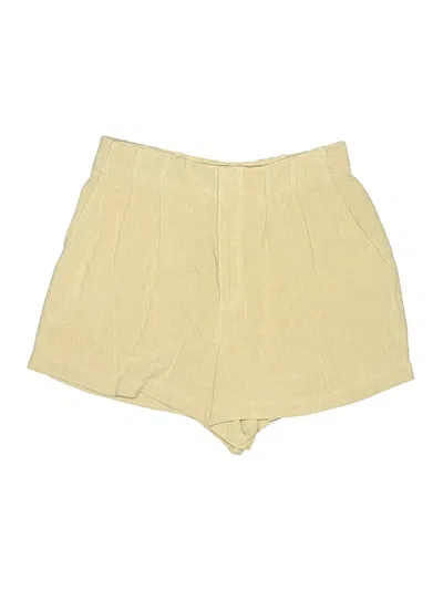 Pre-owned Z Supply Shorts In Yellow