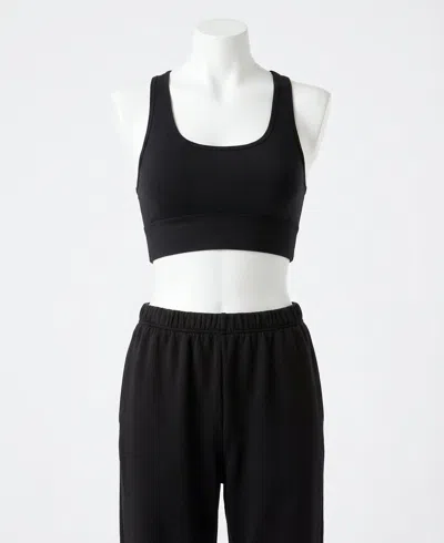 Z Supply Sia Tank Bra In Black