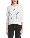 Z Supply Sienna Lucky Star Sweater In White