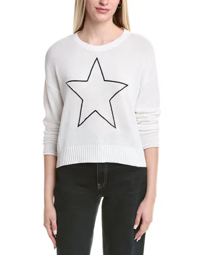 Z Supply Sienna Lucky Star Sweater In White