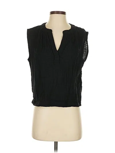 Pre-owned Z Supply Sleeveless Blouse In Black