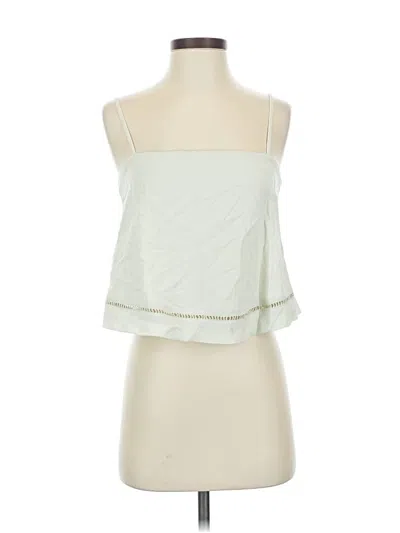 Pre-owned Z Supply Sleeveless Blouse In Green