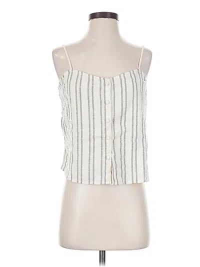 Pre-owned Z Supply Sleeveless Blouse In Ivory
