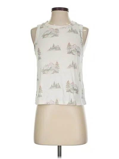 Pre-owned Z Supply Sleeveless Blouse In Ivory