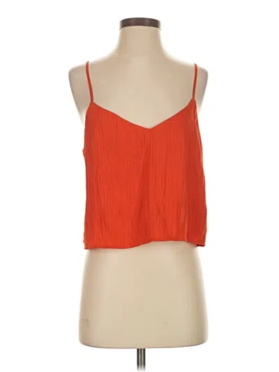 Pre-owned Z Supply Sleeveless Blouse In Orange