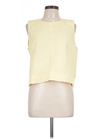 Pre-owned Z Supply Sleeveless Blouse In Yellow
