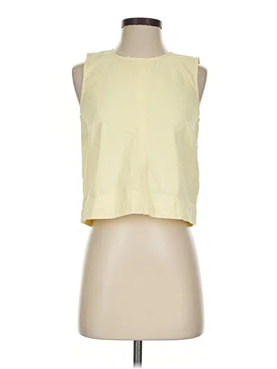 Pre-owned Z Supply Sleeveless Blouse In Yellow