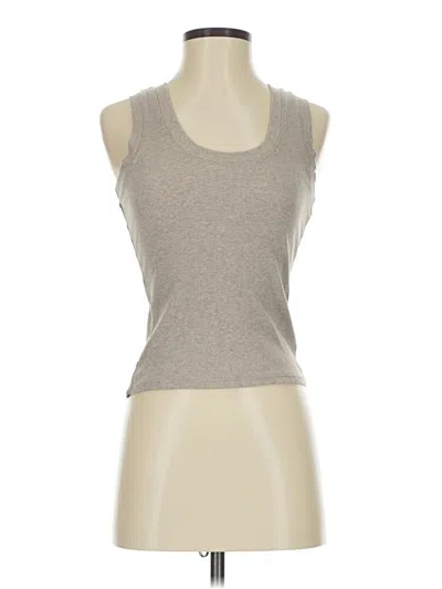 Pre-owned Z Supply Sleeveless T-shirt In Gray