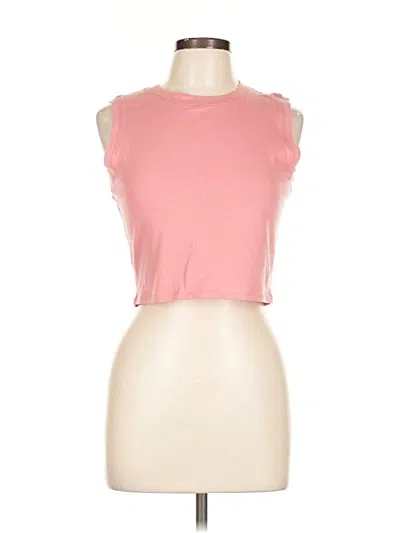 Pre-owned Z Supply Sleeveless T-shirt In Pink