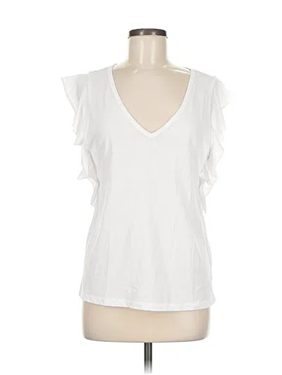 Pre-owned Z Supply Sleeveless T-shirt In White