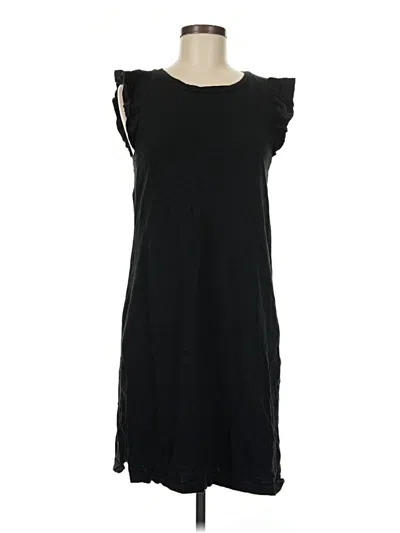 Pre-owned Z Supply Sleeveless Top Black Ruffles Neckline Tops