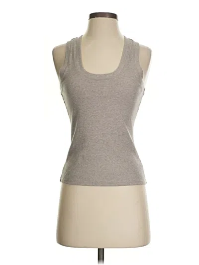 Pre-owned Z Supply Sleeveless Top Gray Scoop Neck Tops