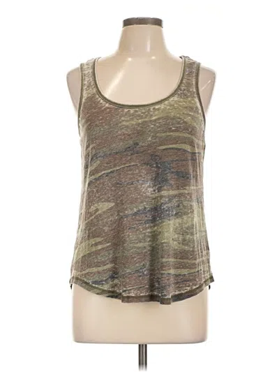 Pre-owned Z Supply Sleeveless Top Gray Scoop Neck Tops