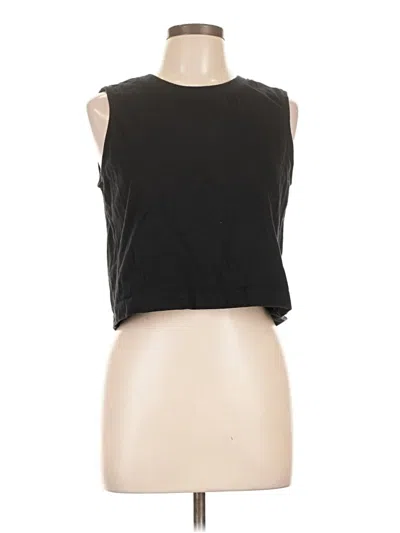 Pre-owned Z Supply Sleeveless T-shirt In Black