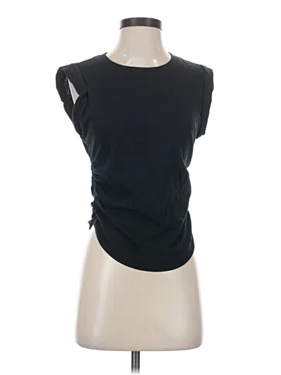 Pre-owned Z Supply Sleeveless T-shirt In Black