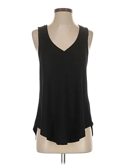 Pre-owned Z Supply Sleeveless T-shirt In Black
