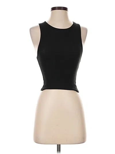 Pre-owned Z Supply Sleeveless T-shirt In Black