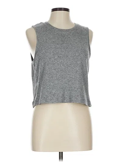 Pre-owned Z Supply Sleeveless T-shirt In Gray