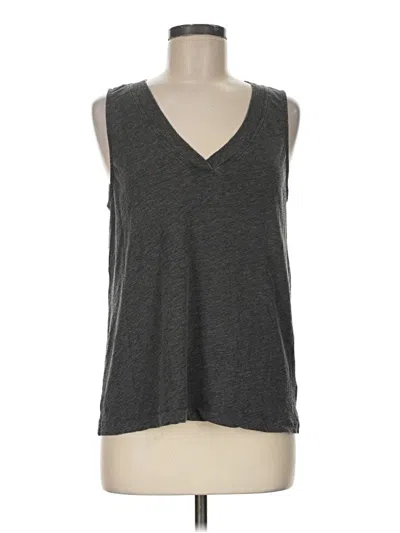 Pre-owned Z Supply Sleeveless T-shirt In Gray