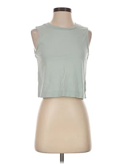 Pre-owned Z Supply Sleeveless T-shirt In Green