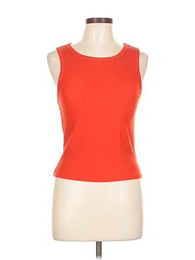 Pre-owned Z Supply Sleeveless T-shirt In Orange