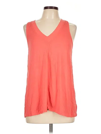 Pre-owned Z Supply Sleeveless T-shirt In Orange