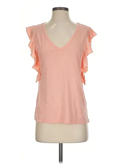 Pre-owned Z Supply Sleeveless T-shirt In Orange