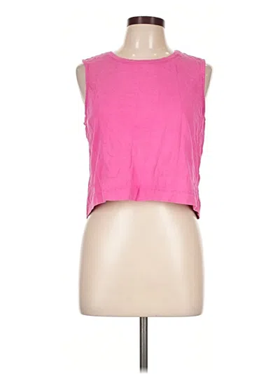 Pre-owned Z Supply Sleeveless T-shirt In Pink