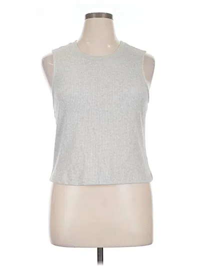 Pre-owned Z Supply Sleeveless T-shirt In Silver