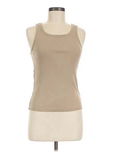 Pre-owned Z Supply Sleeveless T-shirt In Tan