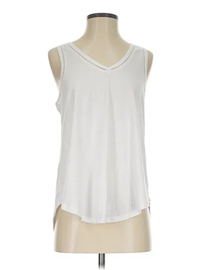 Pre-owned Z Supply Sleeveless T-shirt In White