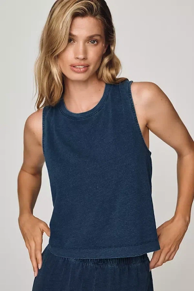 Z Supply Sloane Tank Top In Blue