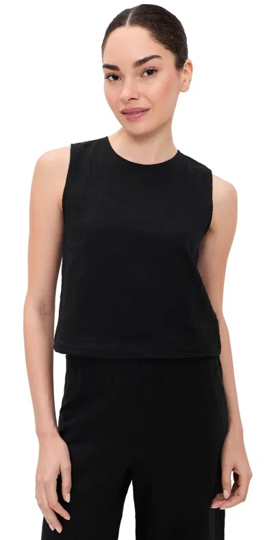 Z Supply Sloane Textured Top Black