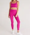 Z SUPPLY SO SMOOTH 7/8 LEGGING IN JEWEL PINK