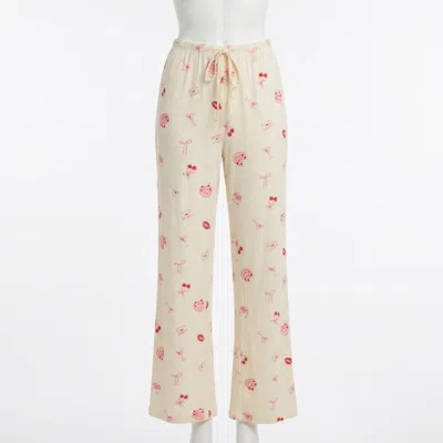 Z Supply So Sweet Pant In Vanilla Ice In Multi