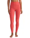 Z Supply Sporty Legging In Red