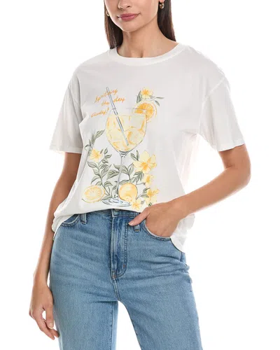 Z Supply Spritz Boyfriend T-shirt In Neutral