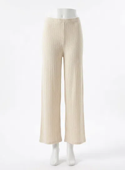Z Supply Starboard Crochet Pant In Linen In Neutral