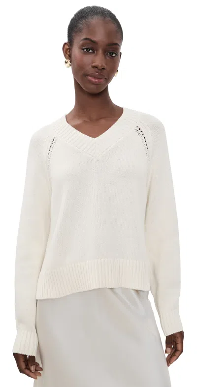 Z Supply Stratton Sweater Sandstone In White