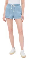 Z Supply Summerland Denim Shorts Light Vintage Indigo In Light Vintage Indigo