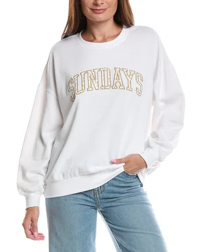 Z Supply Sundays Wild Sweatshirt In Animal Print