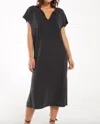 Z SUPPLY SUNDIAL DRESS IN CHARCOAL