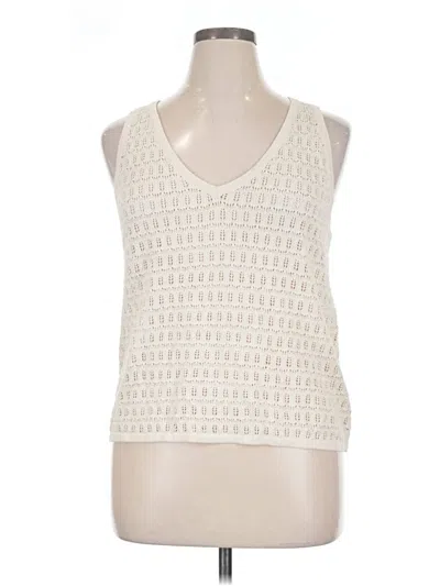 Z Supply Sweater Vest In White