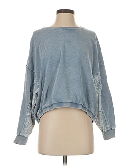 Pre-owned Z Supply Sweatshirt In Blue