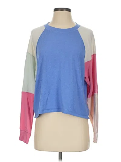 Pre-owned Z Supply Sweatshirt In Blue